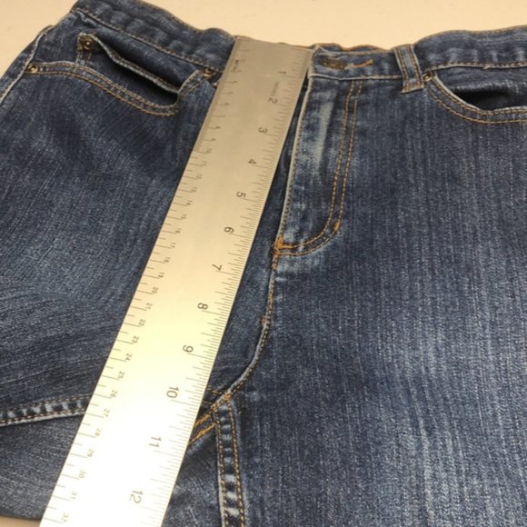 VINTAGE LIZ CLAIRBORNE CLASSIC STRAIGHT JEANS 8/29x29 ⭐️ - Picture 6 of 11